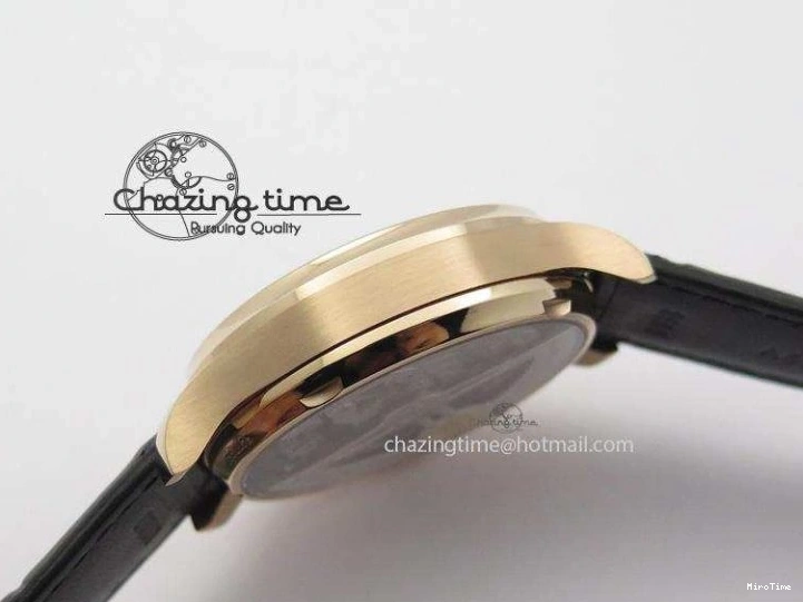 MIROTIME 0715 Portuguese Real PR RG IW5007 ZF 1:1 Best Edition Black Dial On Black Leather Strap A52010 V FreshLook 7304
